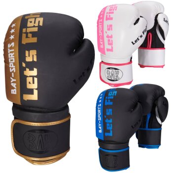 Lets Fight Boxhandschuhe Fresh Mesh weiß/pink 10 Unzen