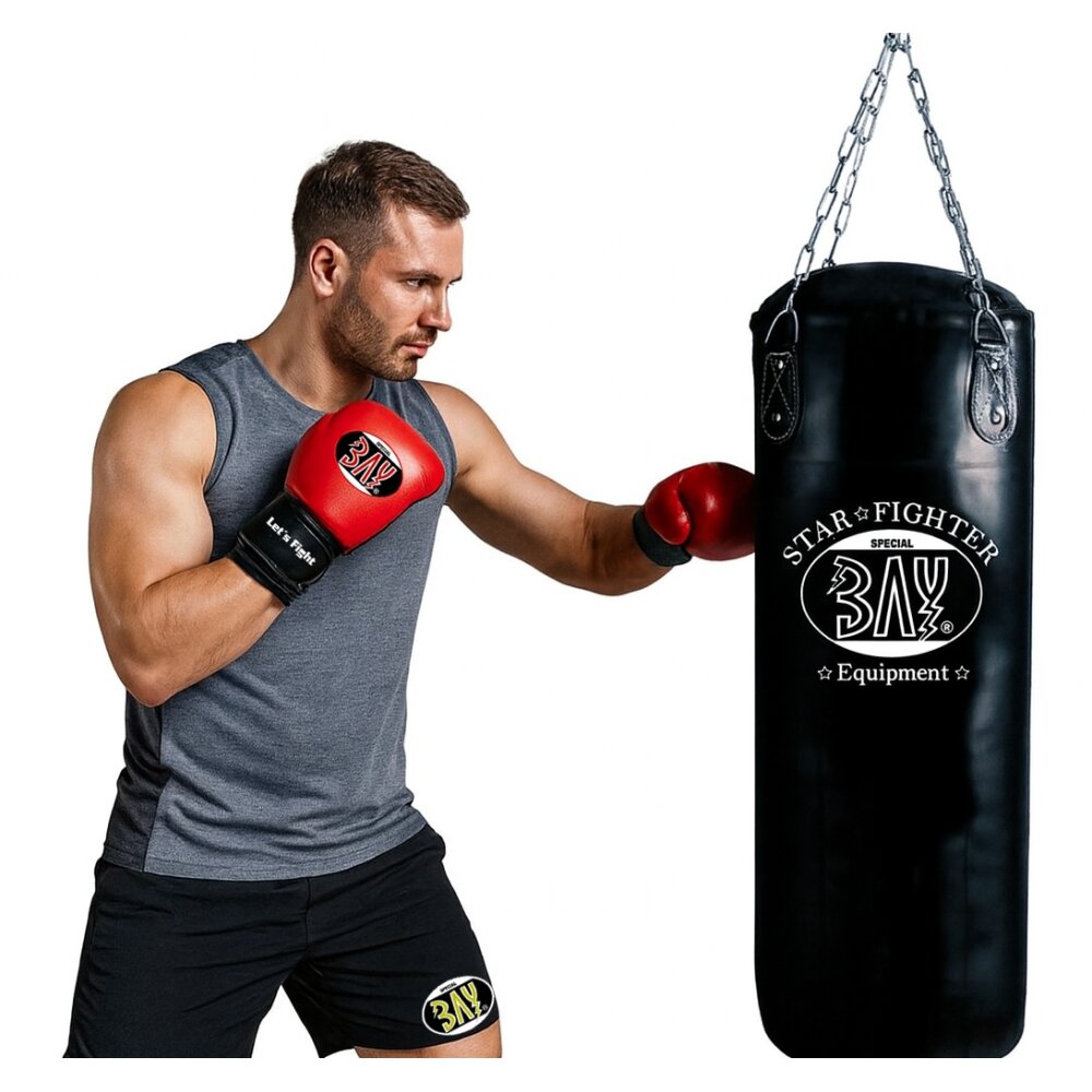 20 Jahre Jubelangebot - Sandsack gefüllt Star Fighter Equipment 85 x 32 cm Nylon 25 kg