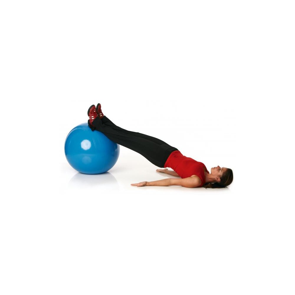 Deuser Gymnastikball Blue Ball M, L, XL, 121000 M: ø 46 cm - 55 cm / Körpergröße: 156- 165 cm