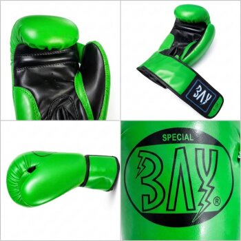 Future Boxhandschuhe grün 8 - 10 Unzen