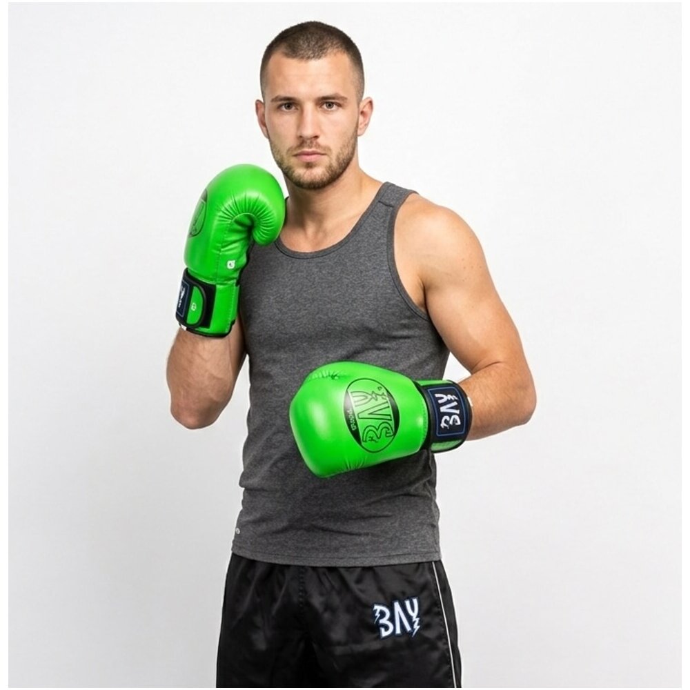 Future Boxhandschuhe grün 8 - 10 Unzen