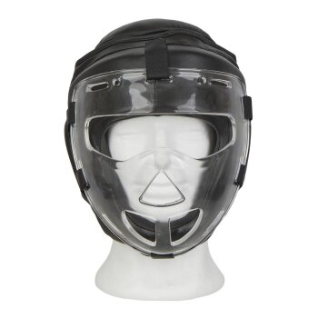BAY Kopfschutz mit Maske Visier Plexiglas Krav Maga...