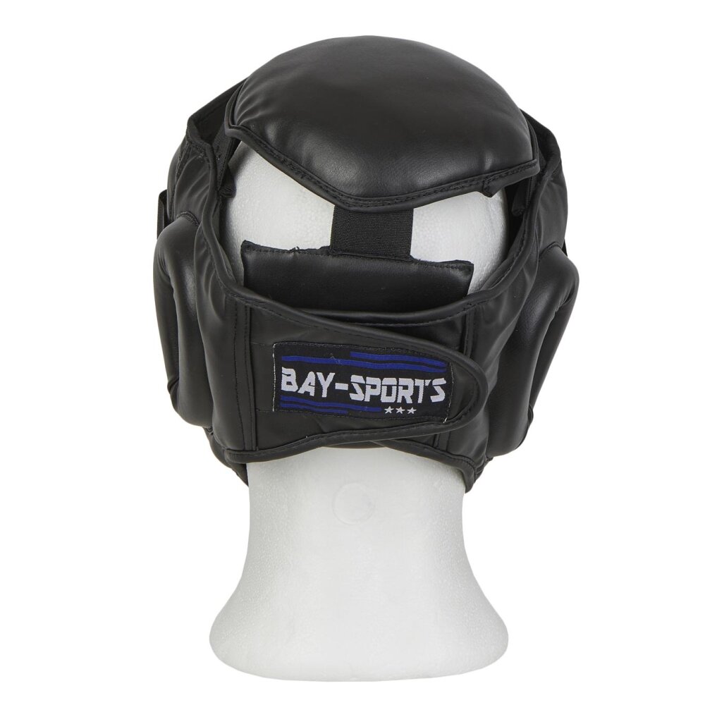 BAY Kopfschutz mit Maske Visier Plexiglas Krav Maga Kampfsport SV Kopfschützer  S
