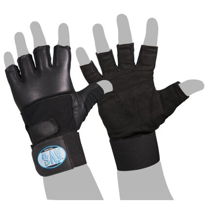 Cuddly MMA Krav Maga Handschutz Leder schwarz S