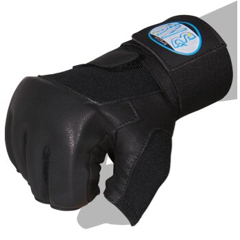 Cuddly MMA Krav Maga Handschutz Leder schwarz S
