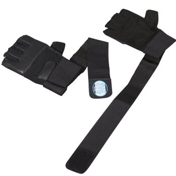 Cuddly MMA Krav Maga Handschutz Leder schwarz S