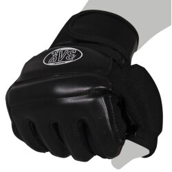 Fit Einsteiger MMA Krav Maga Wing Tsun Handschutz schwarz/schwarz XXS