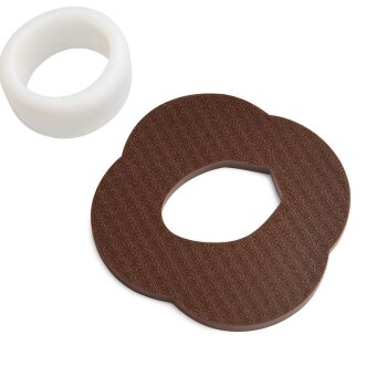 Tsuba und Tsubadome für Bokken Katana Holzschwert...