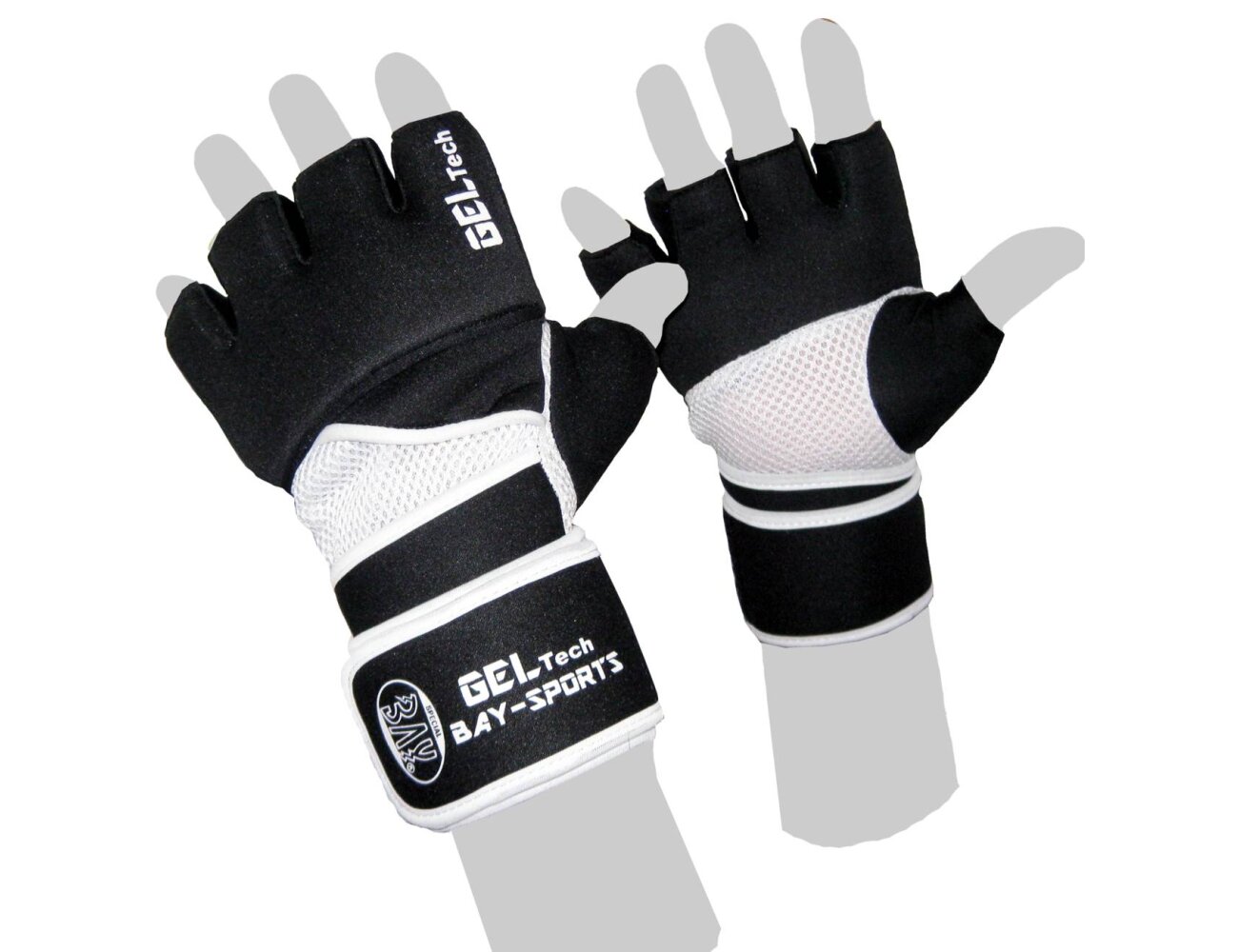 Handschuhe Mesh XL Winsome schwarz Neopren weiß XS MMA Maga - Krav