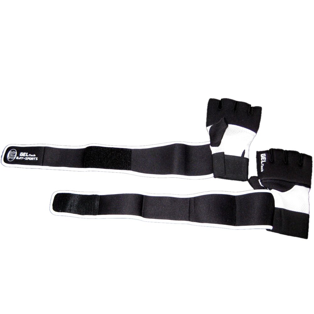 Winsome Mesh Neopren Handschuhe MMA Krav Maga schwarz weiß S