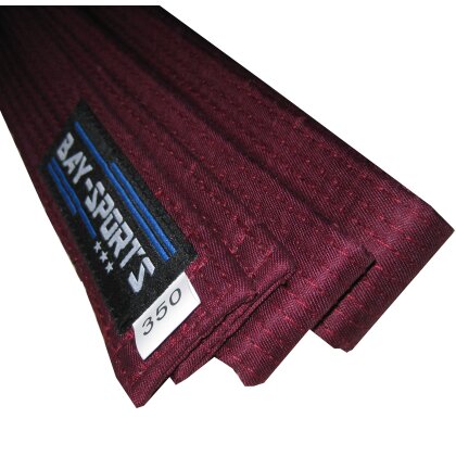Yogagurt weich gepolstert ohne Schlaufe Baumwolle 160 - 350 cm Yogagürtel