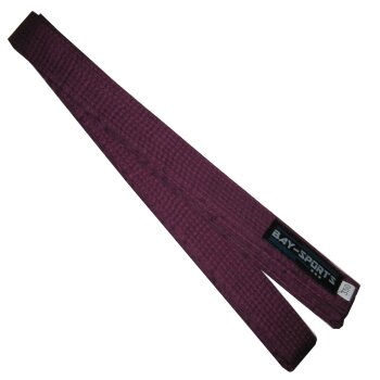 Yogagurt weich gepolstert ohne Schlaufe Baumwolle 160 - 350 cm Yogagürtel