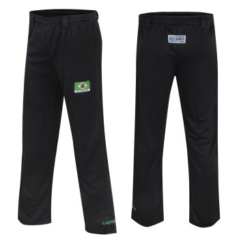 Capoeira Hose AXE  schwarz uni  6XS - XXL Kinder Erwachsene