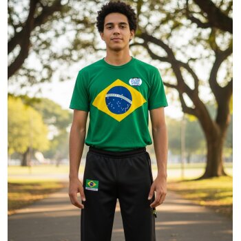 Capoeira Hose schwarz uni 180 (L)