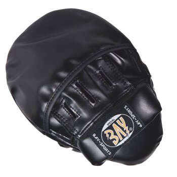 Curved Medium Ergo Handpratzen krumm schwarz Paar - weich