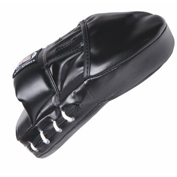 Curved Medium Ergo Handpratzen krumm schwarz Paar - weich