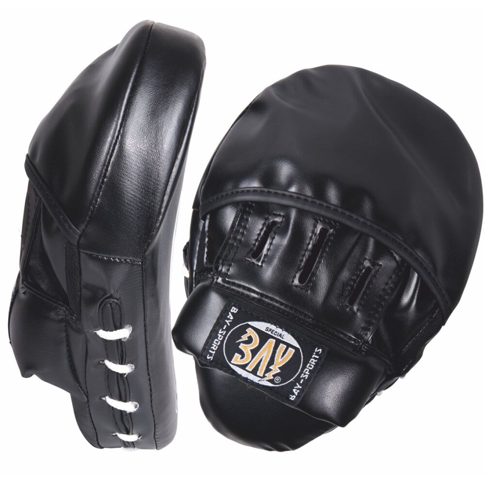 Curved Medium Ergo Handpratzen krumm schwarz Paar - weich