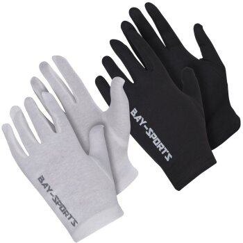 Hygiene Handschuhe für Handpratzen und Boxhandschuhe schwarz (Mehrweg) S/M