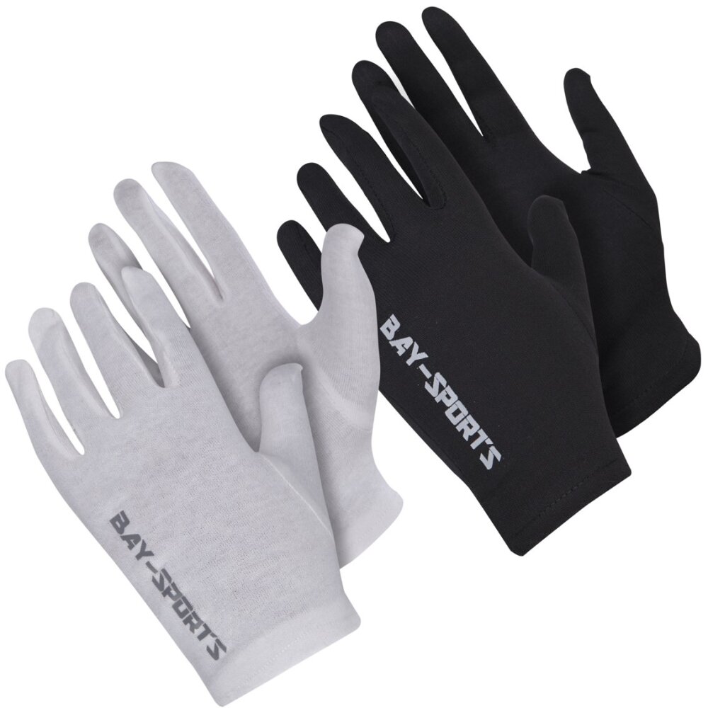 Hygiene Handschuhe für Handpratzen und Boxhandschuhe schwarz (Mehrweg) S/M