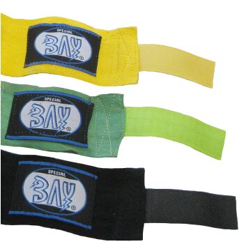 BAY-Sports Boxbandagen 1,5 - 5,0 m elastisch Box-Bandagen Tapes Boxen Handbandagen