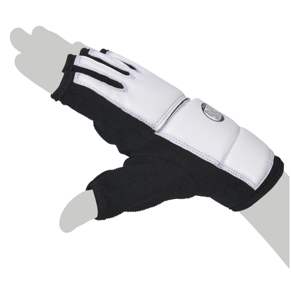 Contact Touch Taekwondo Handschuhe S wei&szlig;