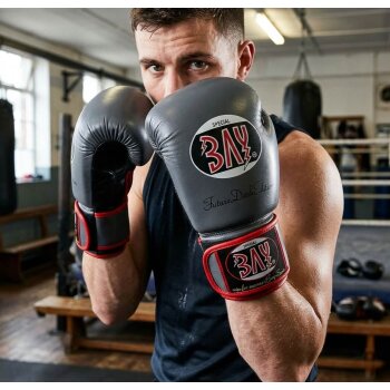 20 Jahre Jubel Angebot - Future Dark Edition Boxhandschuhe grau/schwarz  8 - 12 Unzen