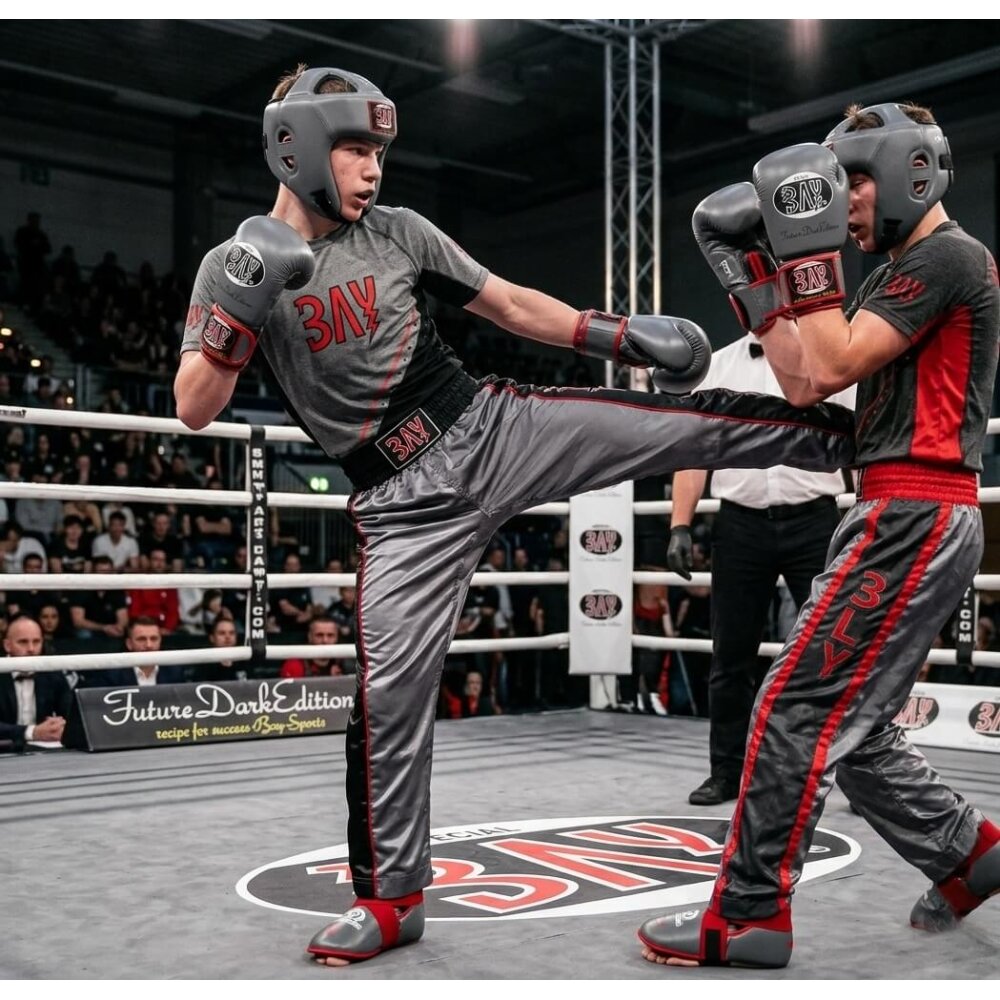 20 Jahre Jubel Angebot - Future Dark Edition Boxhandschuhe grau/schwarz  8 - 12 Unzen