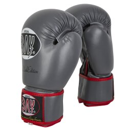 20 Jahre Jubel Angebot - Future Dark Edition Boxhandschuhe grau/schwarz 8 Unzen