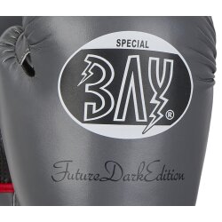 20 Jahre Jubel Angebot - Future Dark Edition Boxhandschuhe grau/schwarz 8 Unzen