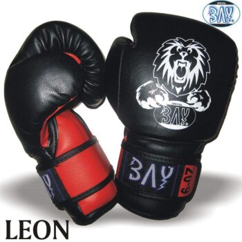 SET ANGEBOT Kinder Box Schlagpolster Leon Boxhandschuhe + Black Corner Arm-Pratze 4 Unzen