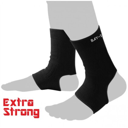 Extra Stronge UNI Sports Fußbandagen Kinder Erwachsene schwarz S - XL