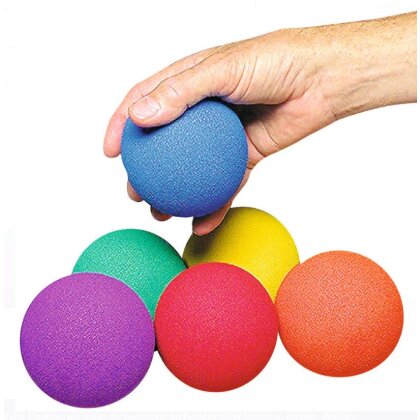Softball ohne Rebound Schaumstoffball Reaktion, Geschicklichkeit, 9 cm