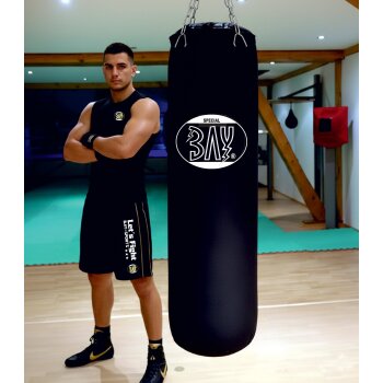 20 Jahre Jubel Rabatt - Sandsack 130 x 30 cm Canvas schwarz ungefüllt