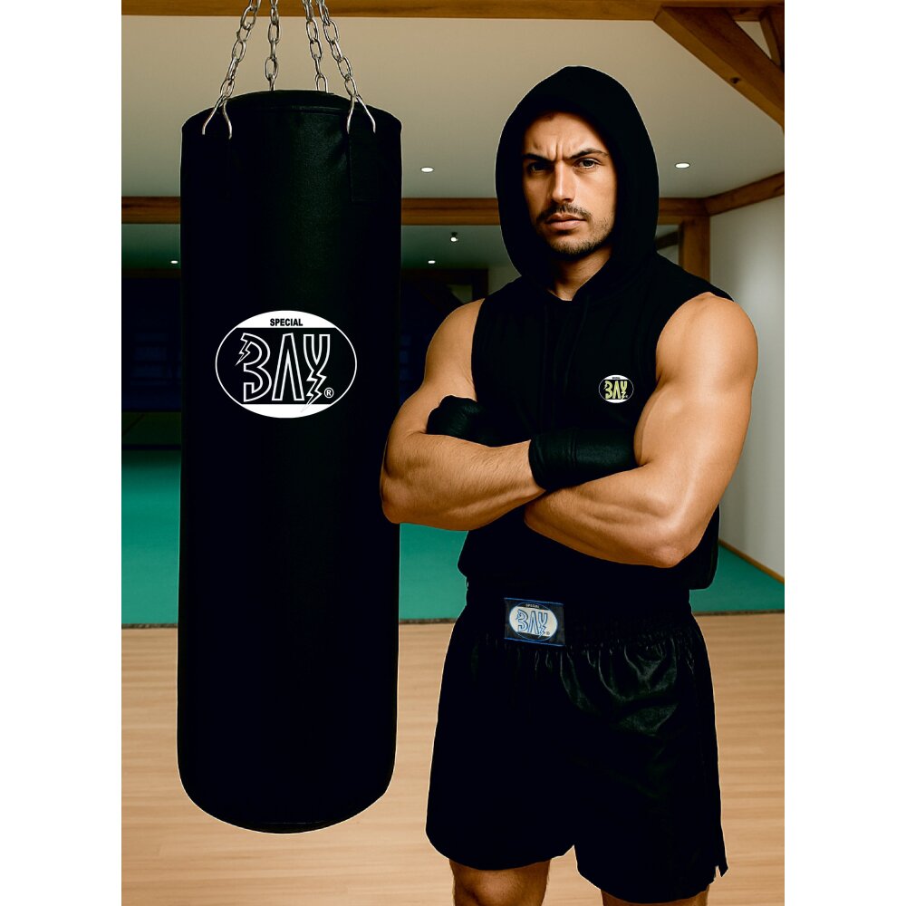 20 Jahre Jubel Rabatt - Sandsack 130 x 30 cm Canvas schwarz ungefüllt