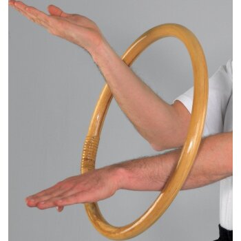 Wing Tsun Ring Übungsring Kunststoff schwarz Rattan Trainingsring Chun Tai Chi Kung Fu