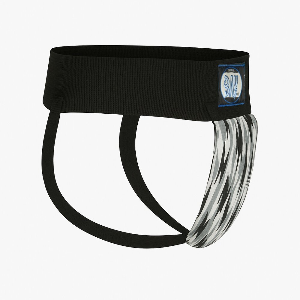 20 Jahre Jubel Angebot - Tiefschutz 3-Option Soft Damen Mädchen schwarz Camouflage M