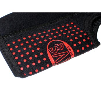 Neopren mit NoppDas besonders strapazierfähige, elastische Material sorgt für festen Halt und optimale Unterstützung, ohne die Bewegungsfreiheit einzusnangenehm an der Haut, sind atmungsaktiv und überzeugen durchen Fußbandagen