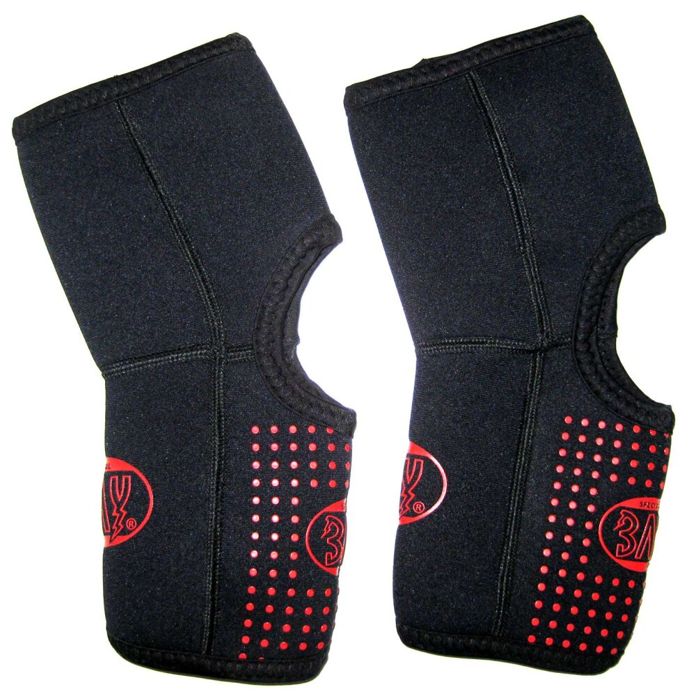 Neopren mit NoppDas besonders strapazierfähige, elastische Material sorgt für festen Halt und optimale Unterstützung, ohne die Bewegungsfreiheit einzusnangenehm an der Haut, sind atmungsaktiv und überzeugen durchen Fußbandagen