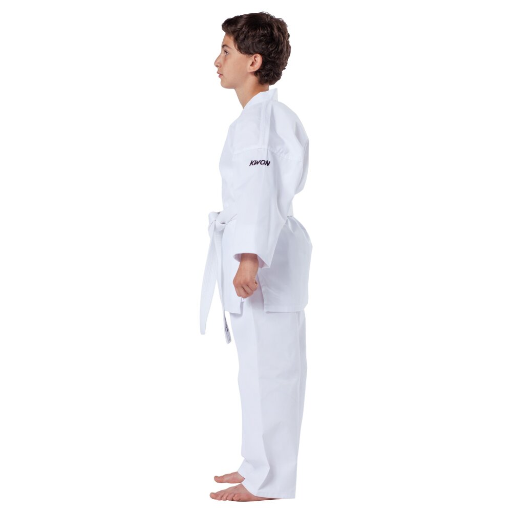 Basic mit Karateg&uuml;rtel Karatehose und Karatejacke    KWON Anzug Basic