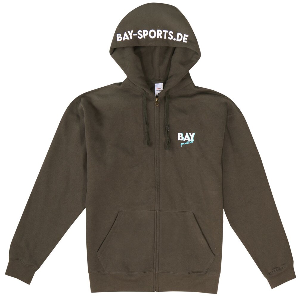 BAY-Sports Stick Hoodie Zip Sweat-Jacket