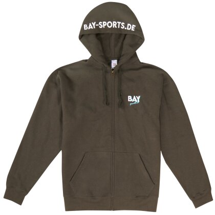 BAY-Sports Stick Hoodie Zip Sweat-Jacket M