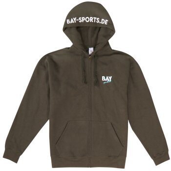 BAY-Sports Stick Hoodie Zip Sweat-Jacket M