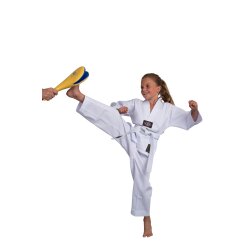 Taekwondo Anzug Dobok Basic Edition wei&szlig; 140 cm