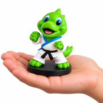 Karatzilla Budo Figur Drache auf Bodenplatte