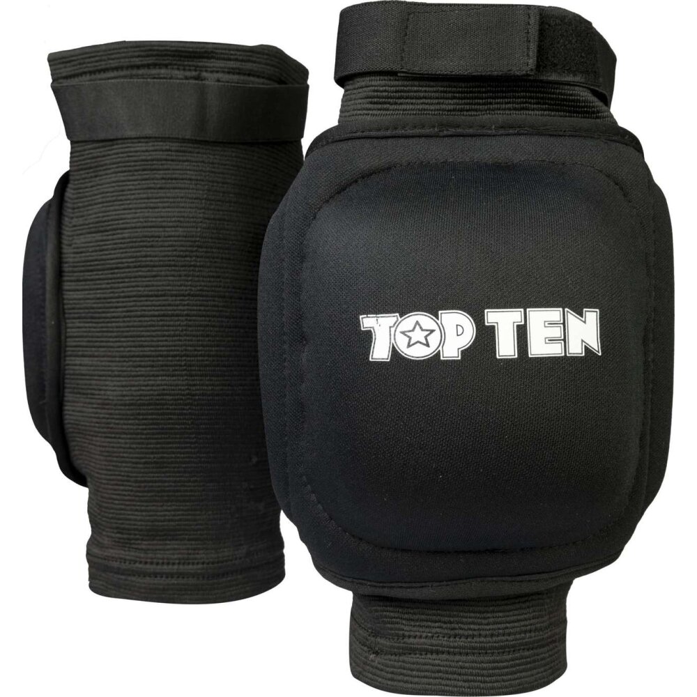 TOP TEN Knieschutz Bump schwarz Baumwolle M