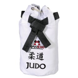 Judo Seesack Beutel Canvas Kids wei&szlig;