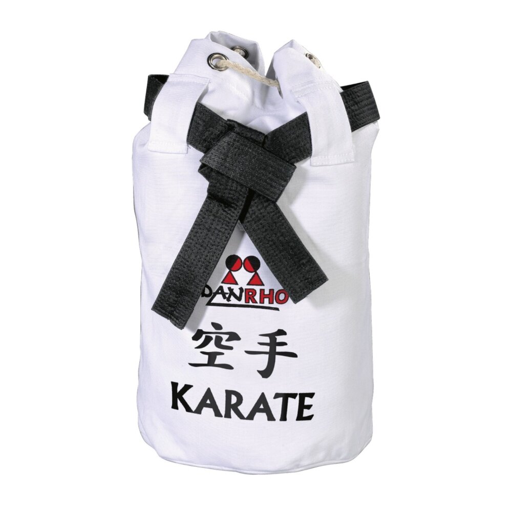 Karate Seesack Beutel Canvas Kids weiß
