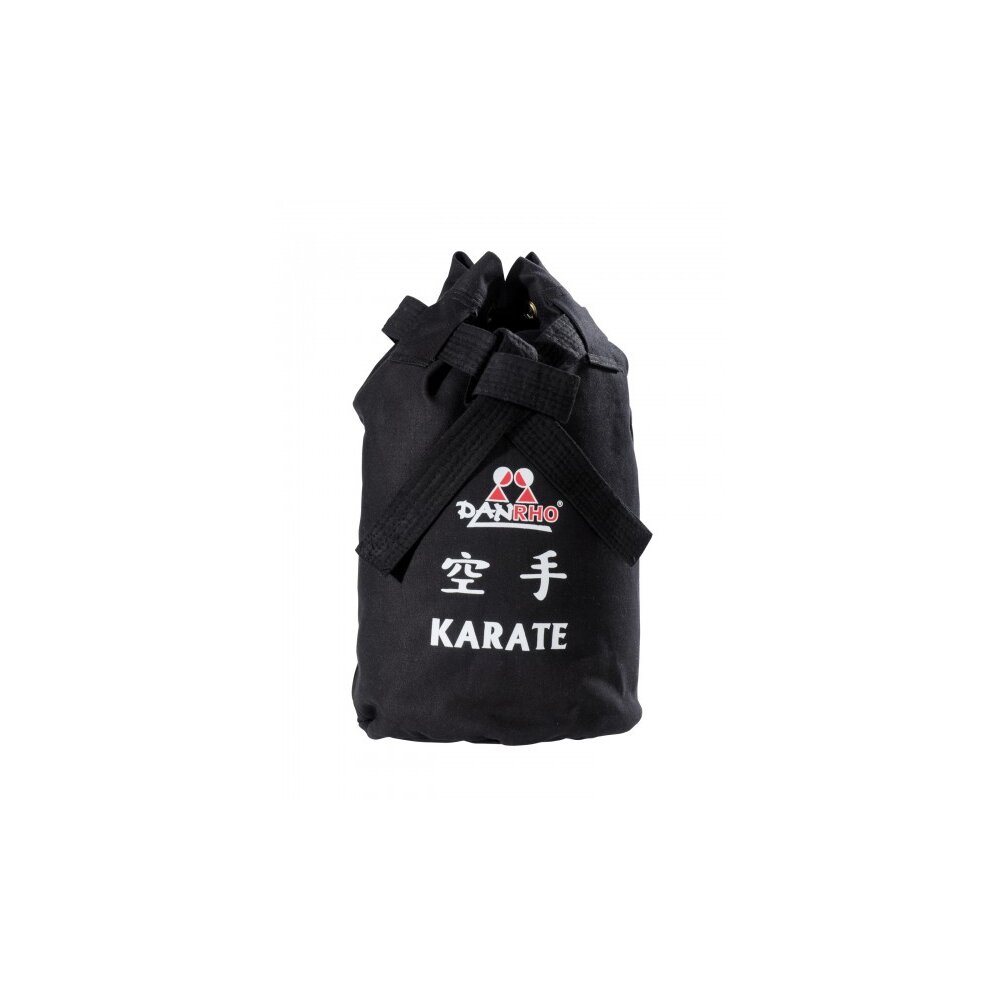 Karate Seesack Beutel Canvas Kids schwarz