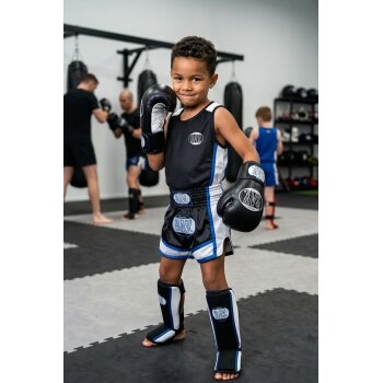 Future Boxhandschuhe schwarz/weiß 6 - 18 Unzen