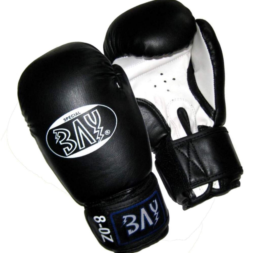 Future Boxhandschuhe schwarz/weiß 8 Unzen